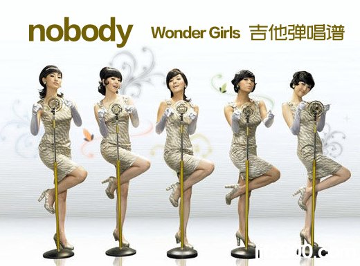 <b>nobody吉他谱《nobody》Wonder Girls 吉他谱 《nobody》吉他弹唱谱</b>